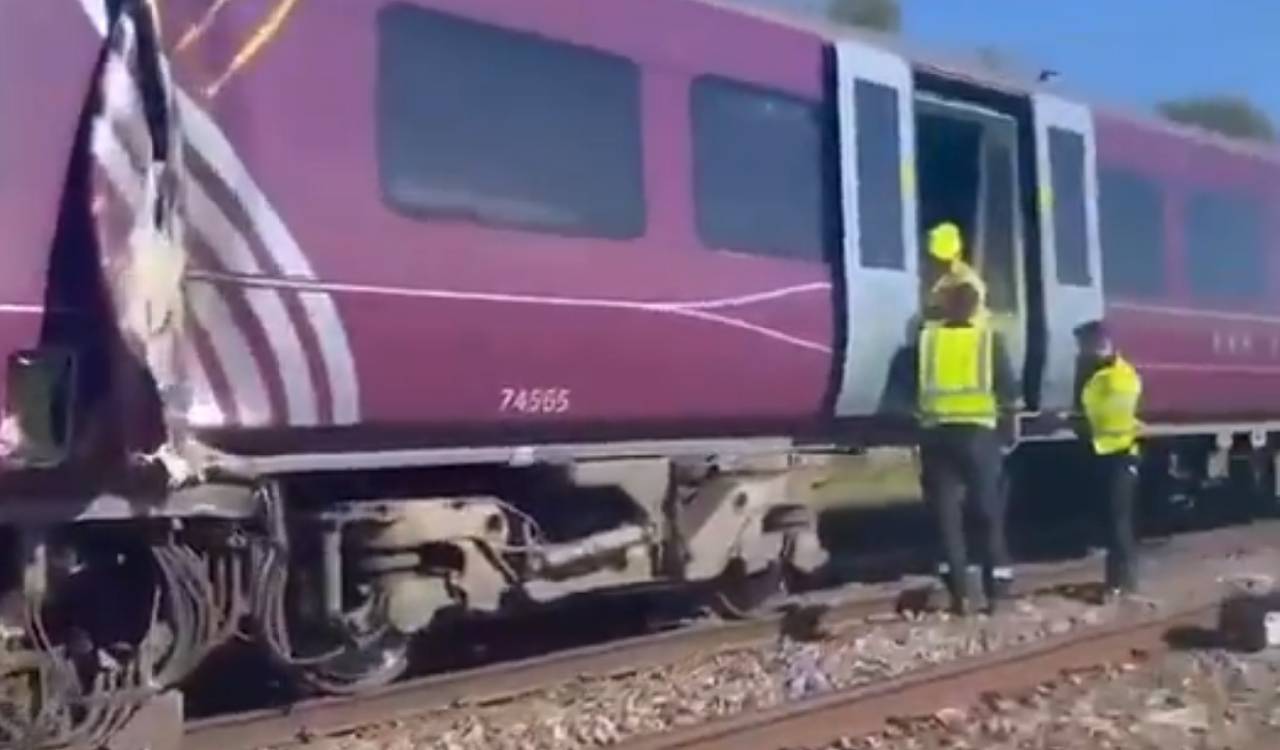 Dozens feared injured in London-bound train crash