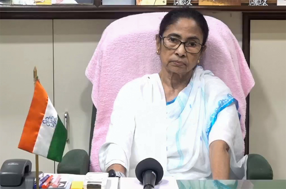 Mamata stages Kolkata dharna, vows support for TMC workers amid post-poll violence row