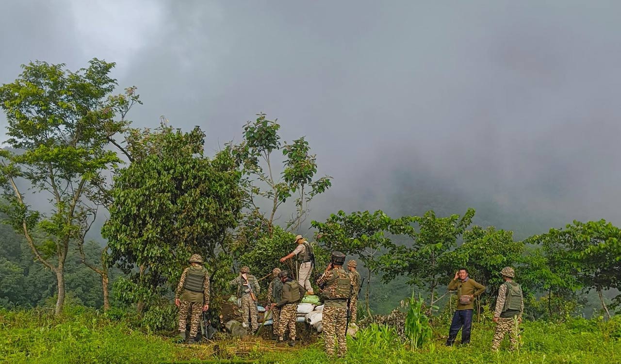 Three militants arrested, 26 illegal bunkers destroyed in Manipur