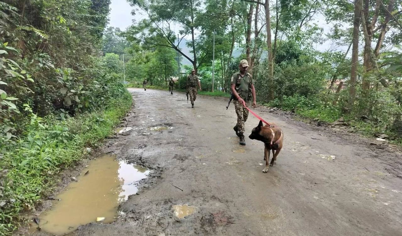 Security forces conduct search operations in Manipur’s Kangpokpi; arms seized, bunkers destroyed