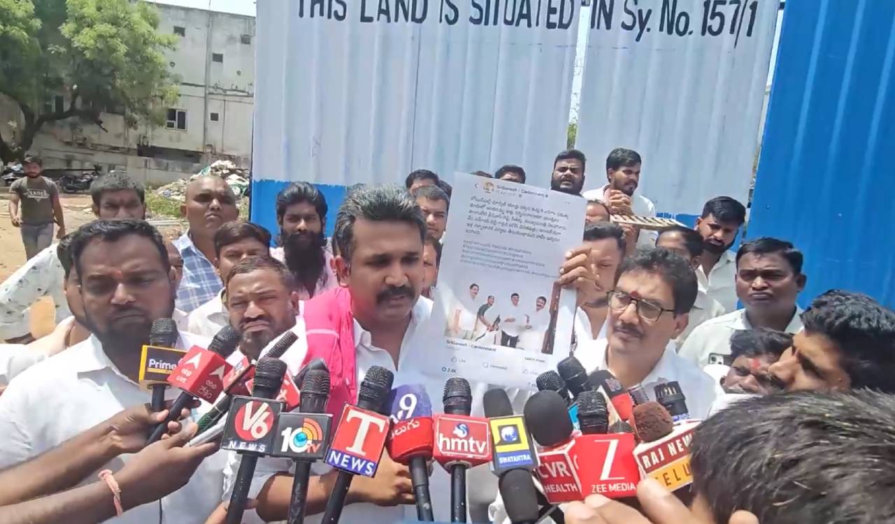 BRS seeks probe into alleged transfer of Rs 500-cr govt land in Bowenpally