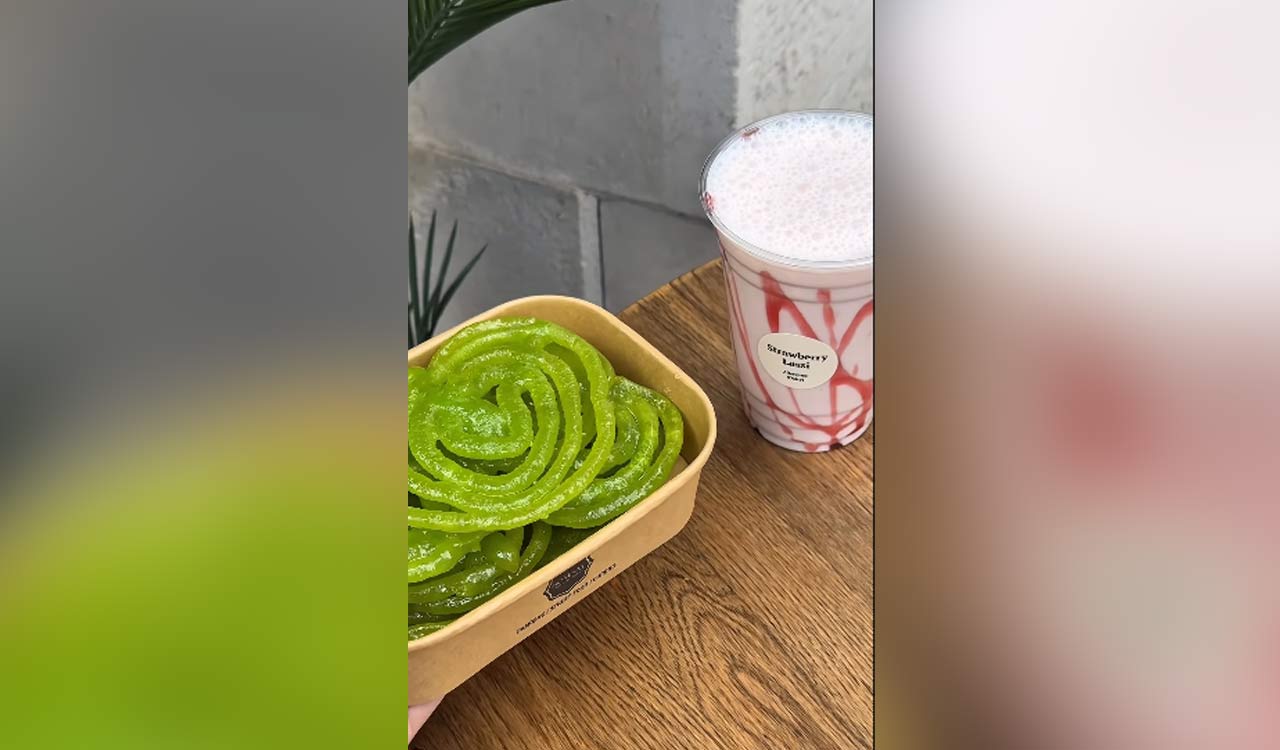 This matcha jalebi fusion is leaving food lovers divided