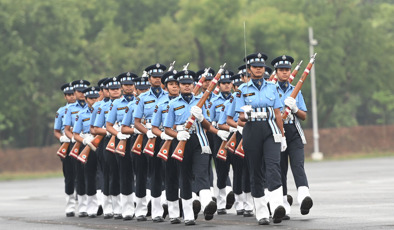 History made as first NDA women cadets join Indian Air Force at AFA Dundigal