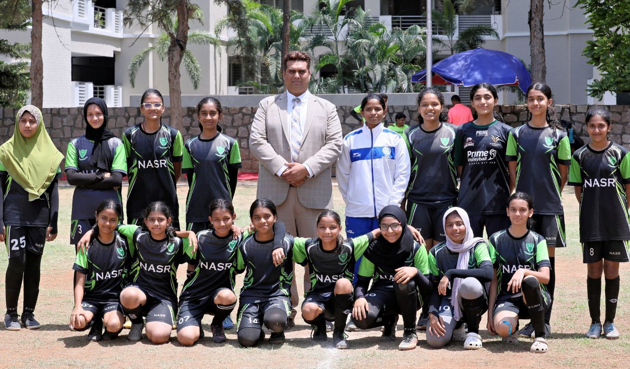 Nasr Girls School beats Sherwood Public School to win CISCE pre-Subroto Cup football final