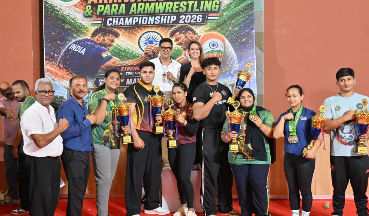 Kerala retain overall crown at National Armwrestling and Para-Armwrestling Championship