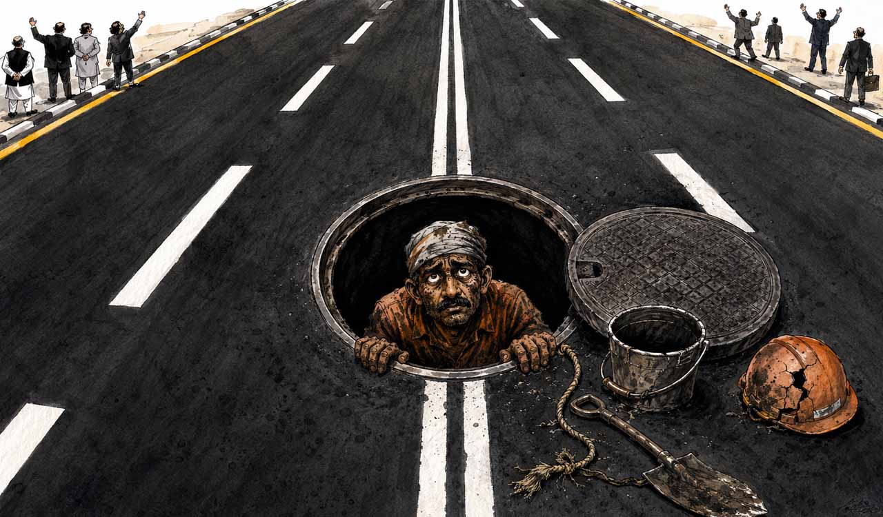 Opinion: When asphalt wins over sewers — the politics of visibility in India’s urban service delivery