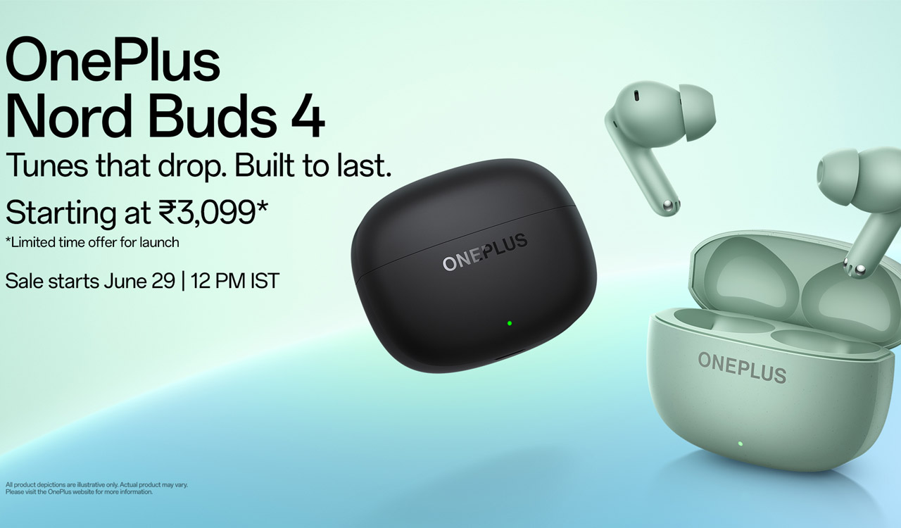 OnePlus launches Nord Buds 4 with 52dB ANC, 54-hour battery life at Rs 3,299
