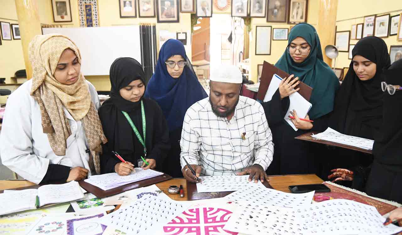 Calligraphy makes a comeback in schools through workshops, courses