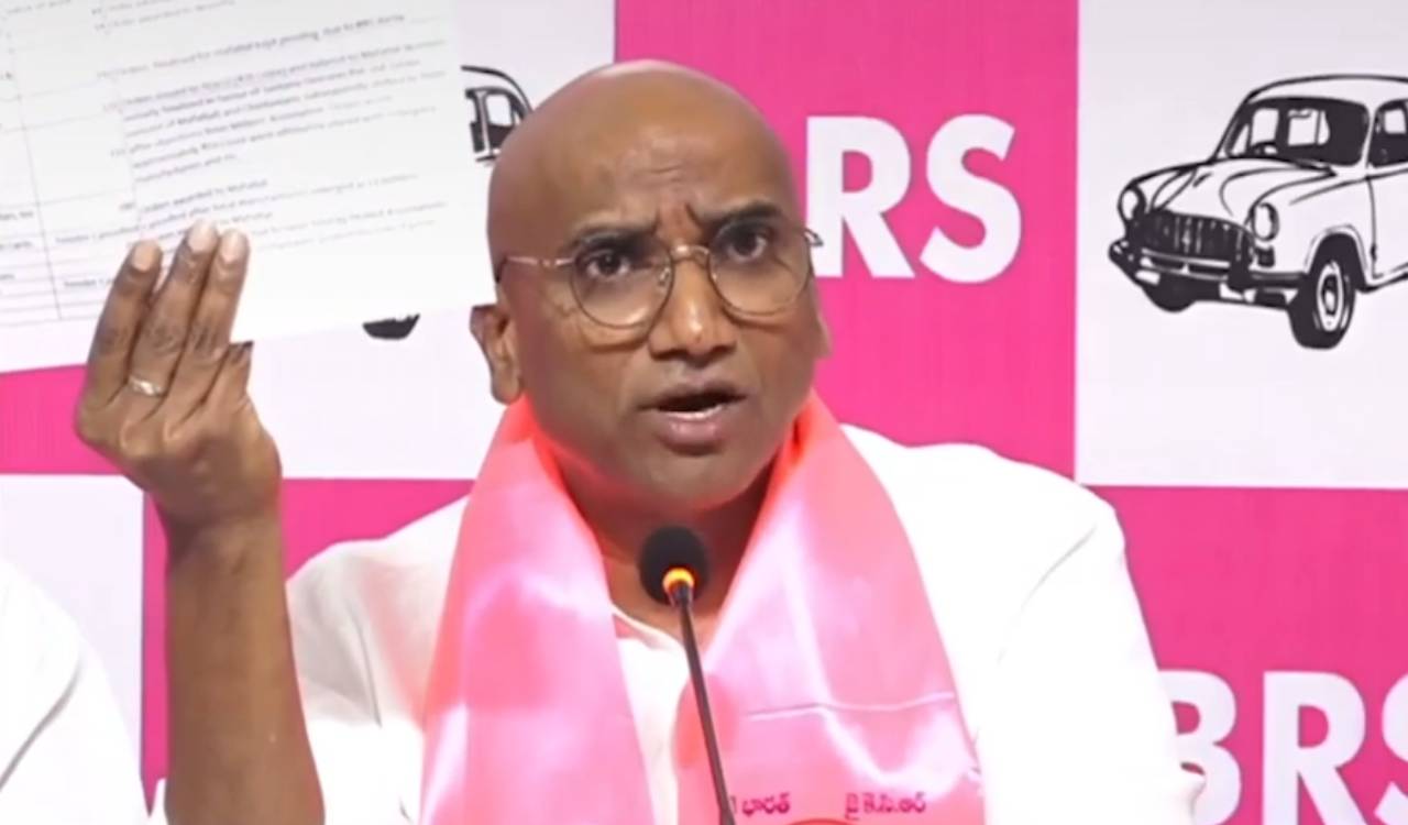 RS Praveen Kumar alleges Rs 2,041 crore scam in residential schools supplies