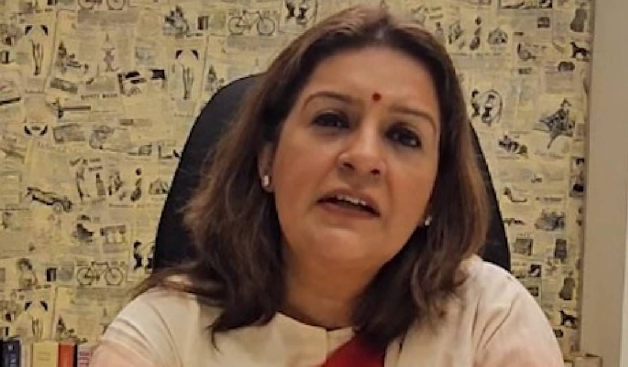 Priyanka Chaturvedi hits out at Yogi over ‘land jihad’ remark