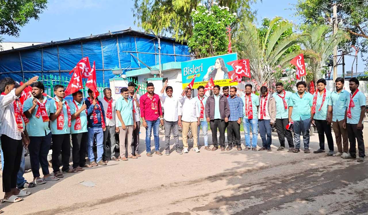 Bisleri workers launch protest after managements dismisses six employees