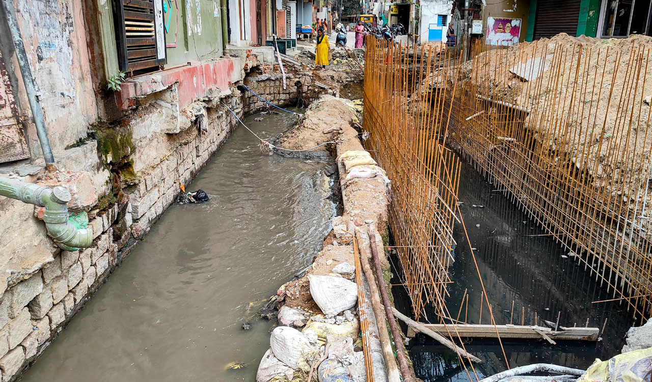 Monsoon stormwater drain works leave Rahmat Nagar residents struggling