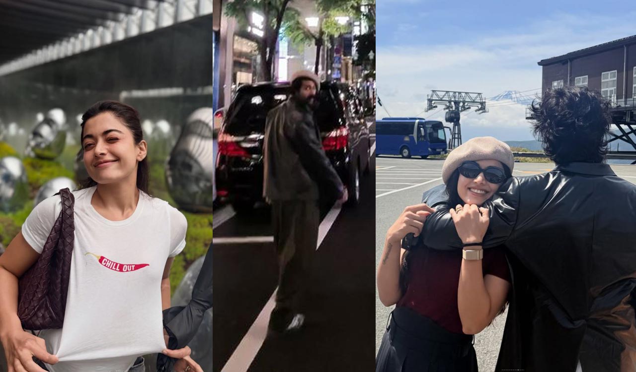 Rashmika Mandanna shares glimpses from Japan getaway with Vijay Deverakonda