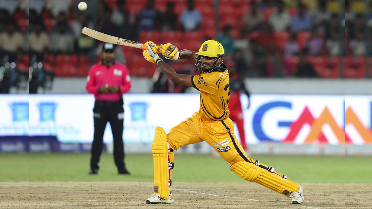 Rohit’s unbeaten fifty anchors Palamuru Strikers’ 5-wicket victory over Medak Falcons