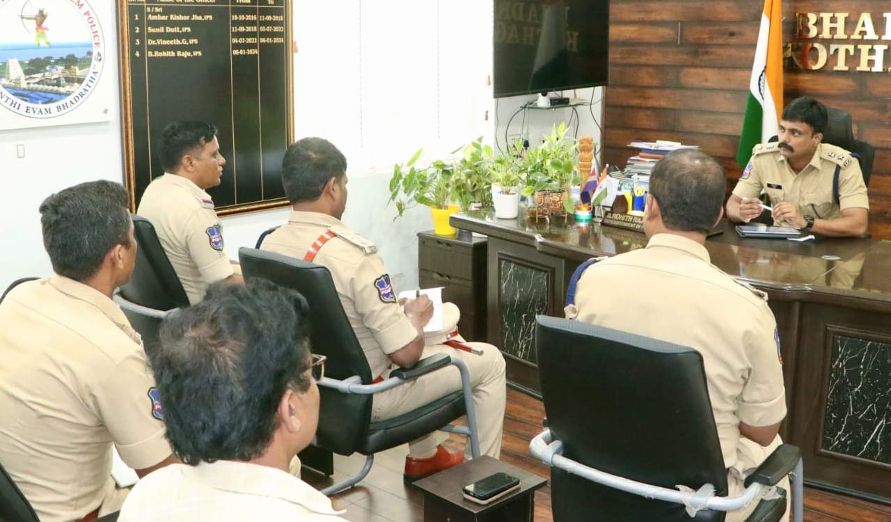 Kothagudem SP asks disaster rescue teams to be prepared in view of monsoon
