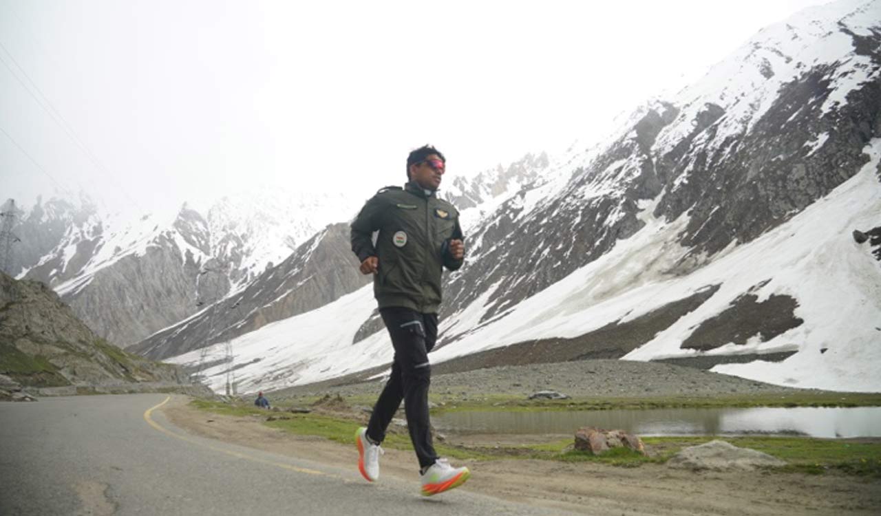 Ultra runner Kartik Joshi nears milestone in Kargil to Kanyakumari challenge