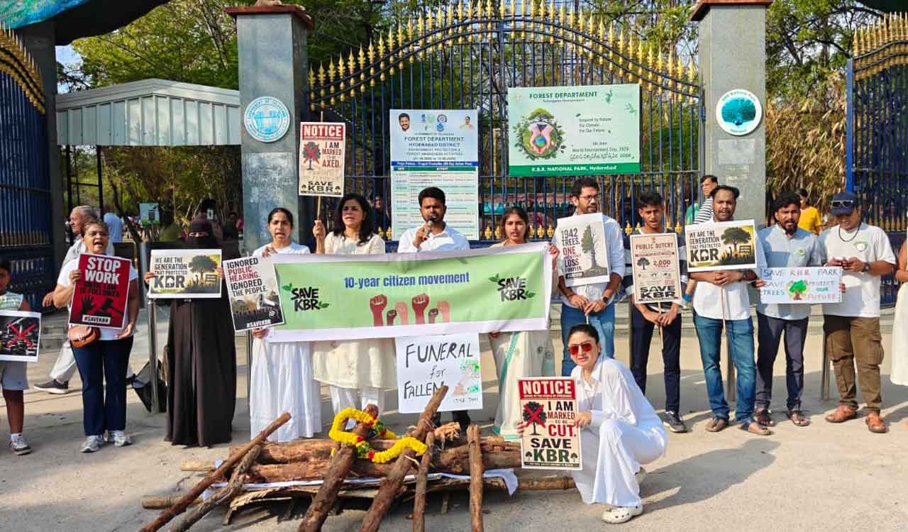Hyderabad: Save KBR Park volunteers hold memorial walk on World Environment Day