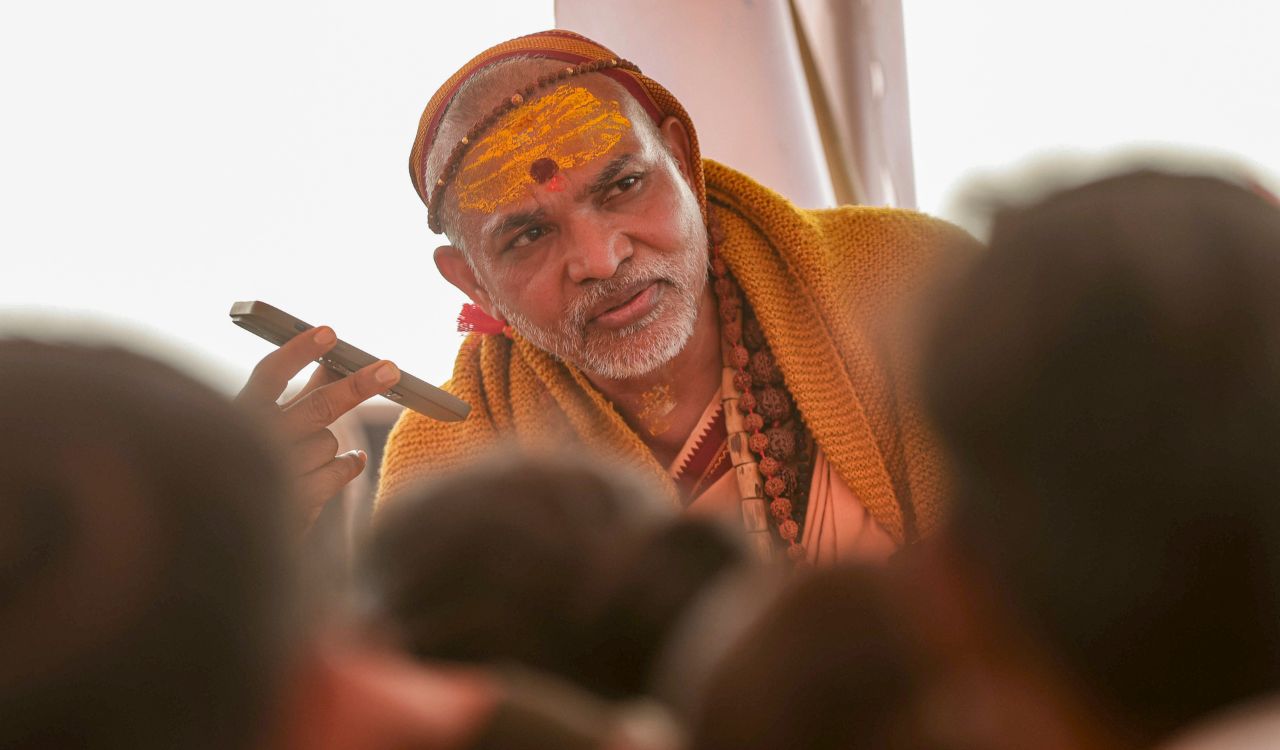 Avimukteshwaranand questions Ram temple FIR, calls BJP’s Hindutva ‘fake’
