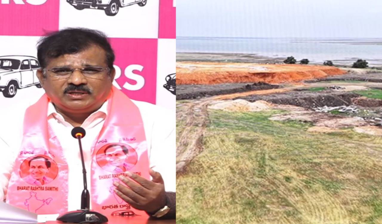 BRS blames Minister’s relative for encroachments in Singur reservoir area