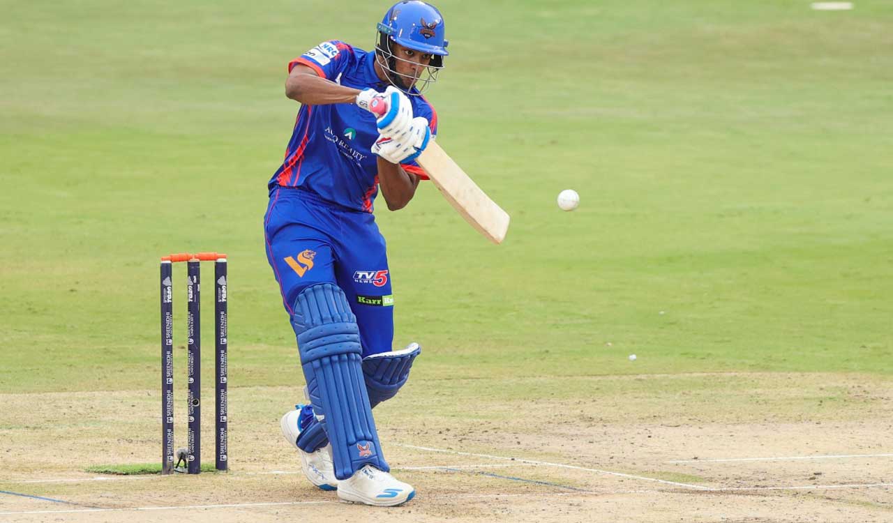 Tanay Thyagarajan powers Ranga Reddy Risers to thrilling five-wicket win