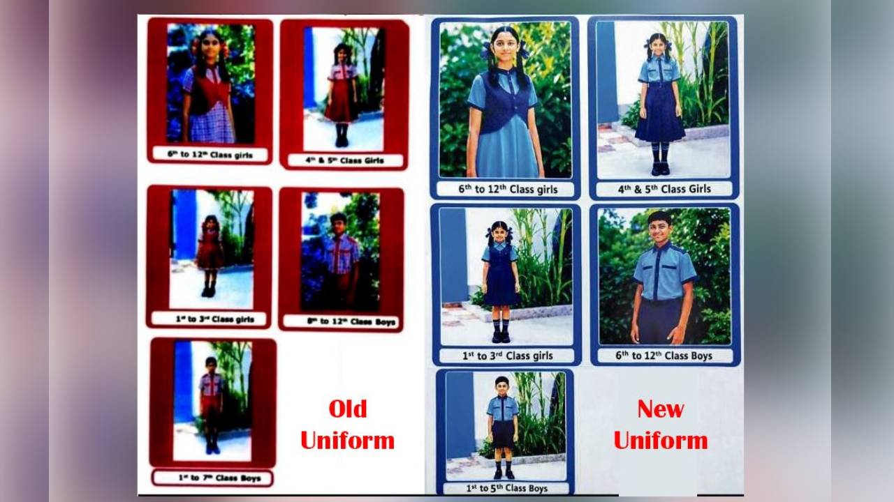 No more half pants for upper primary Telangana govt school students