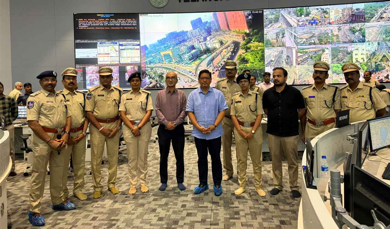 Telangana Integrated Command and Control Centre serves as model for Meghalaya: CM Conrad Sangma