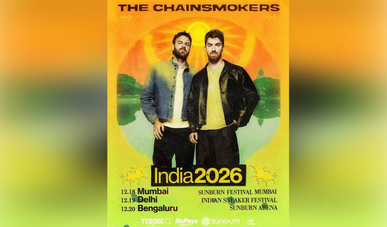 The Chainsmokers to return to India with three-city tour in December 2026