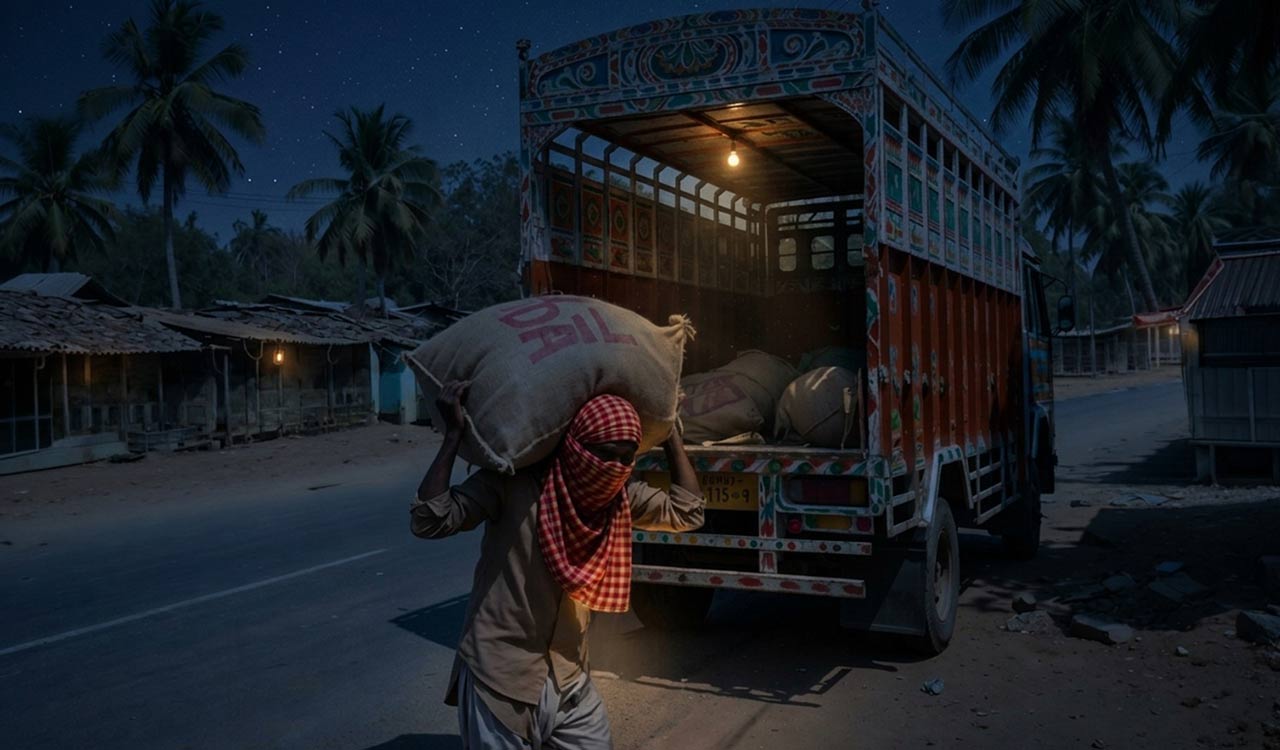 Truckload of moong stolen from Jabalpur market yard; culprits return vehicle empty