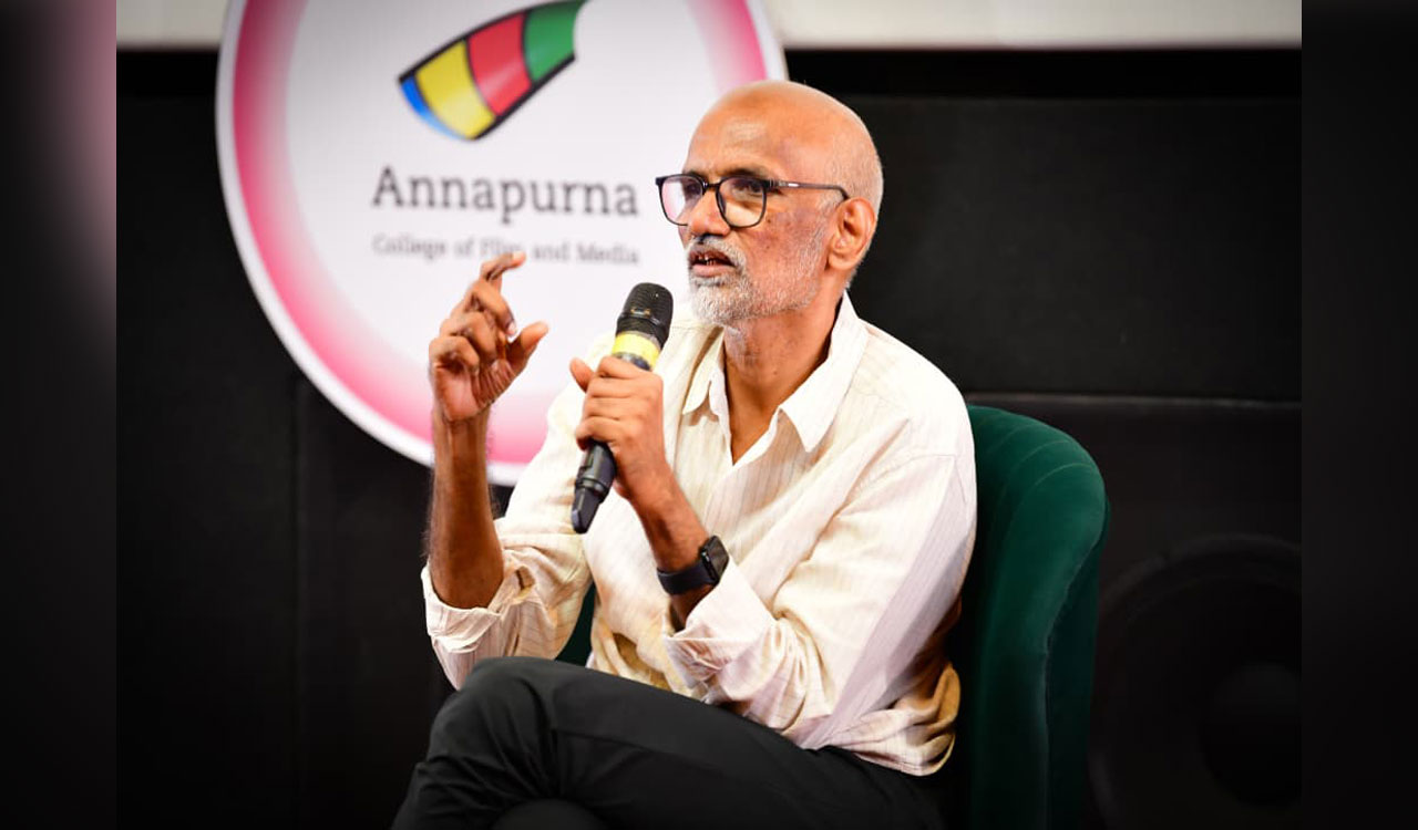 AI cannot replace human storytelling in cinema, says editor A Sreekar Prasad