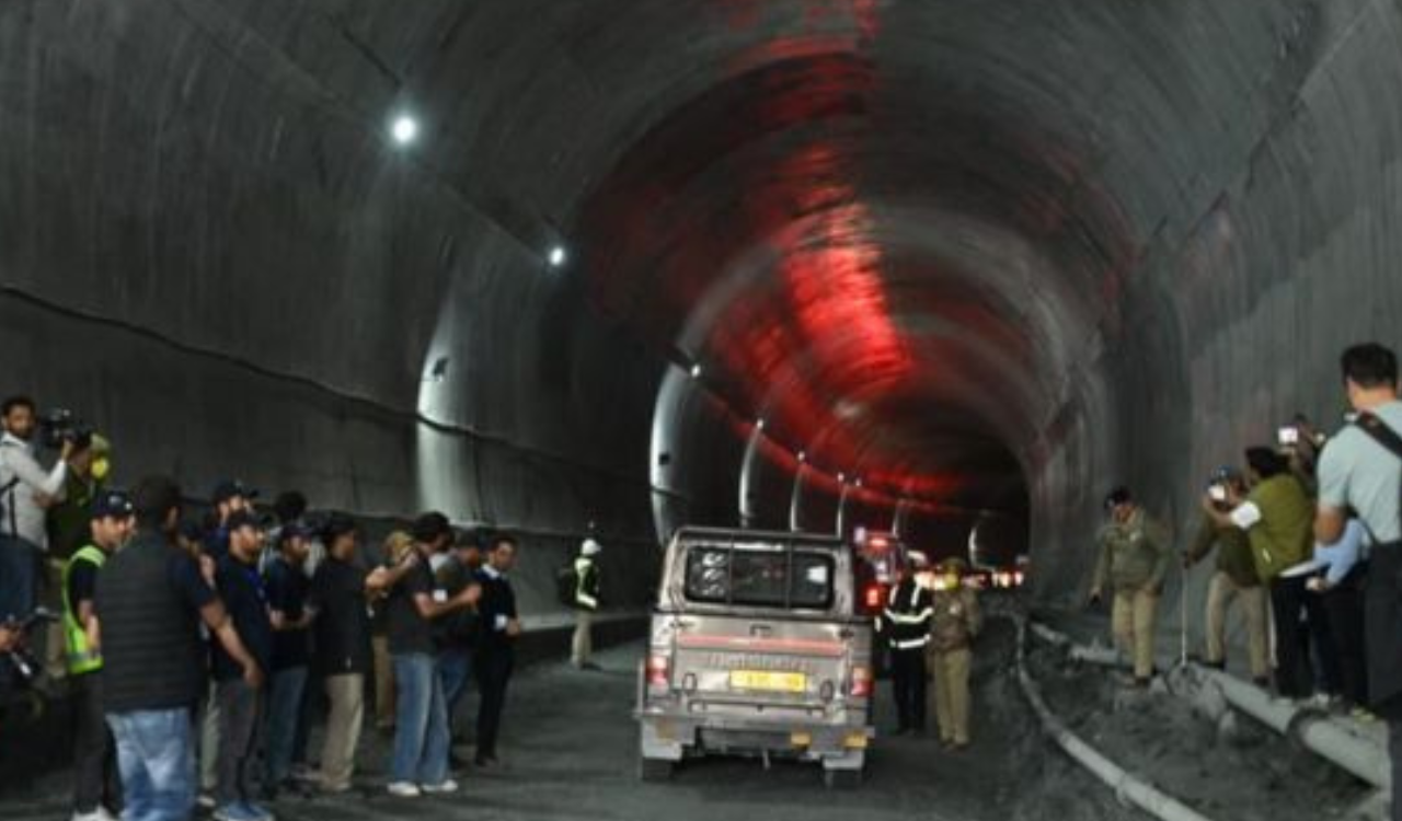 Zojila tunnel achieves breakthrough, bringing Kashmir-Ladakh all-weather link closer