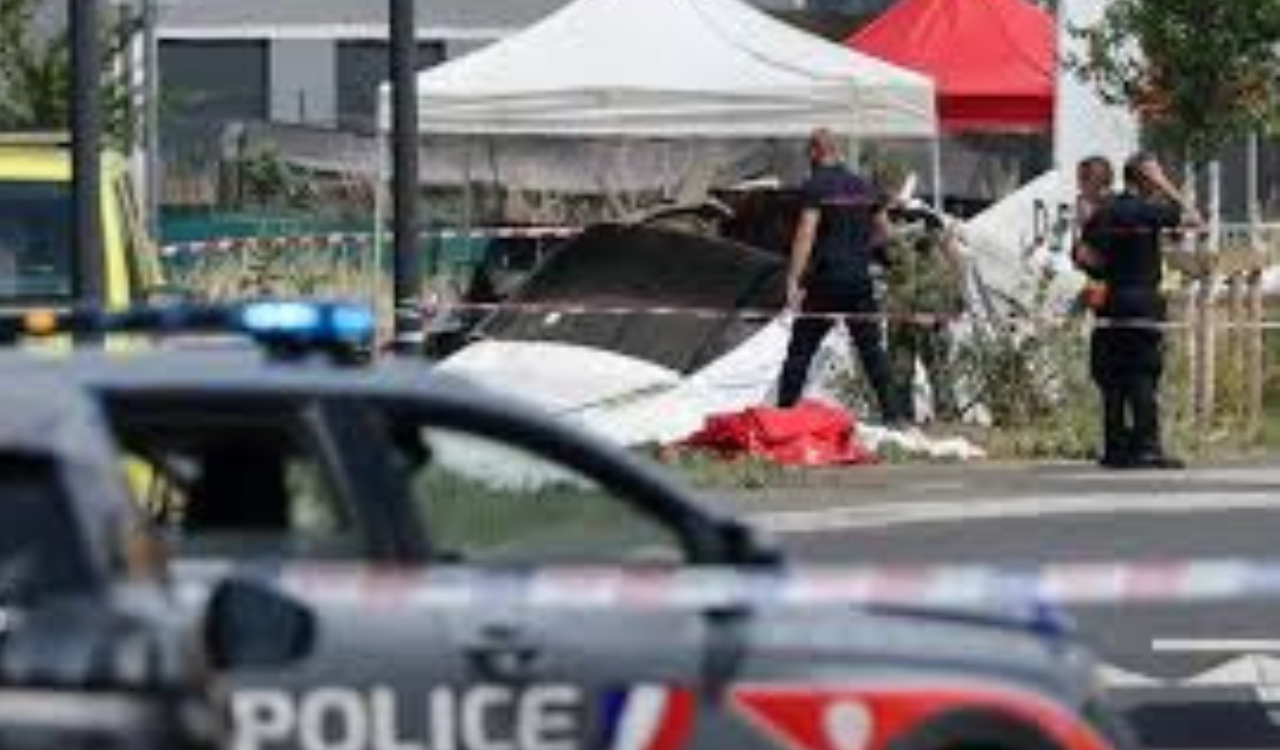 Skydiving aircraft crashes after take-off in France, killing 11