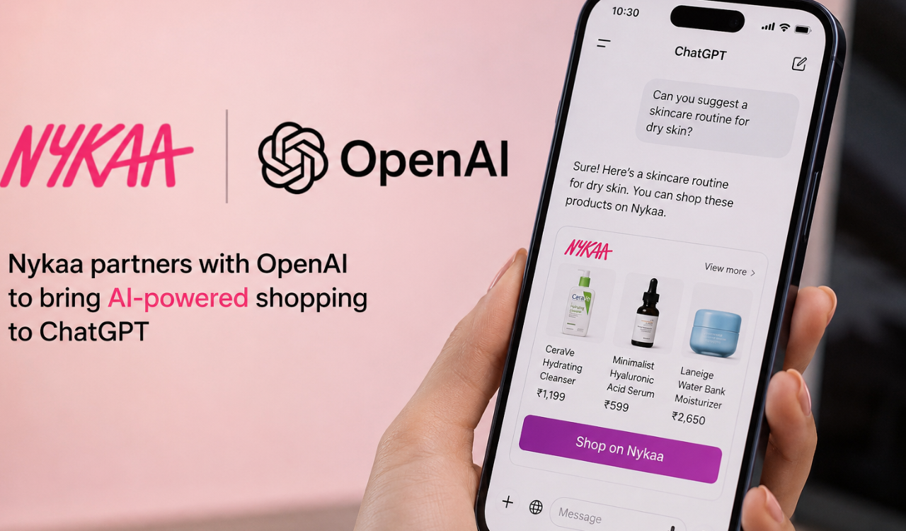 Nykaa partners with OpenAI to bring AI-powered shopping to ChatGPT