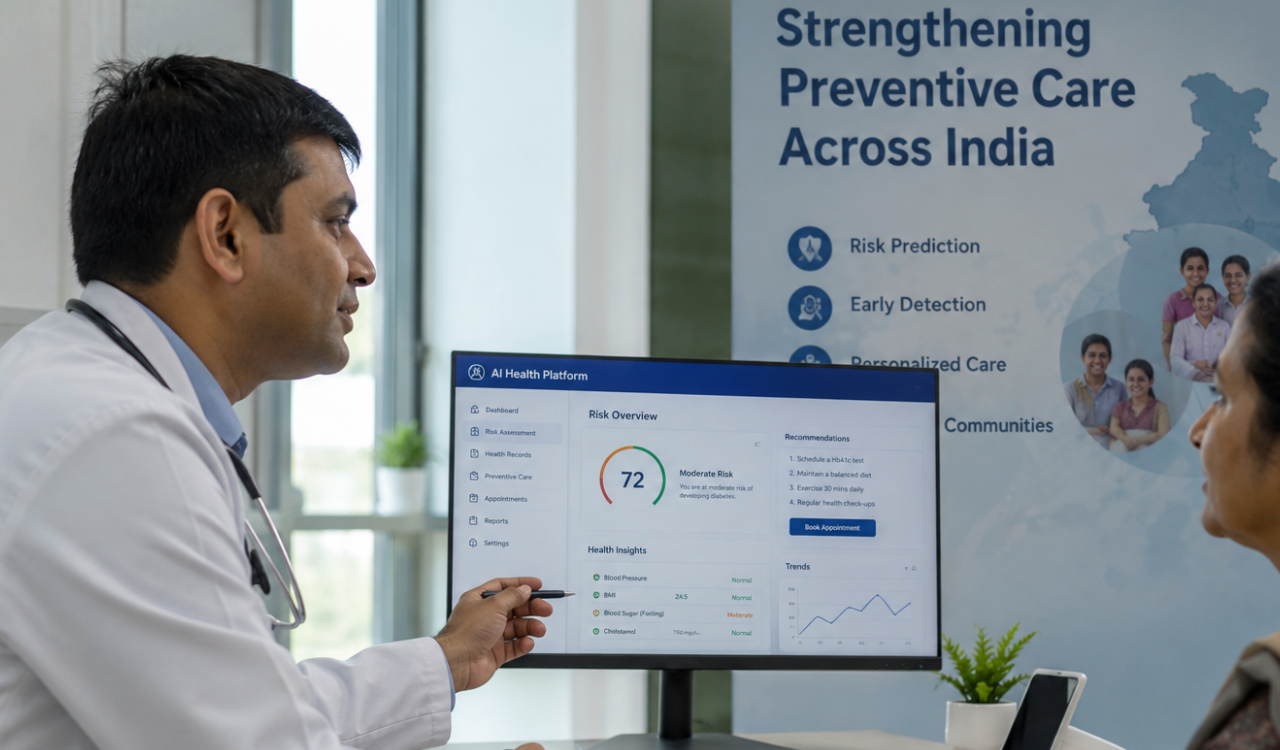 New AI healthcare platform aims to strengthen preventive care across India