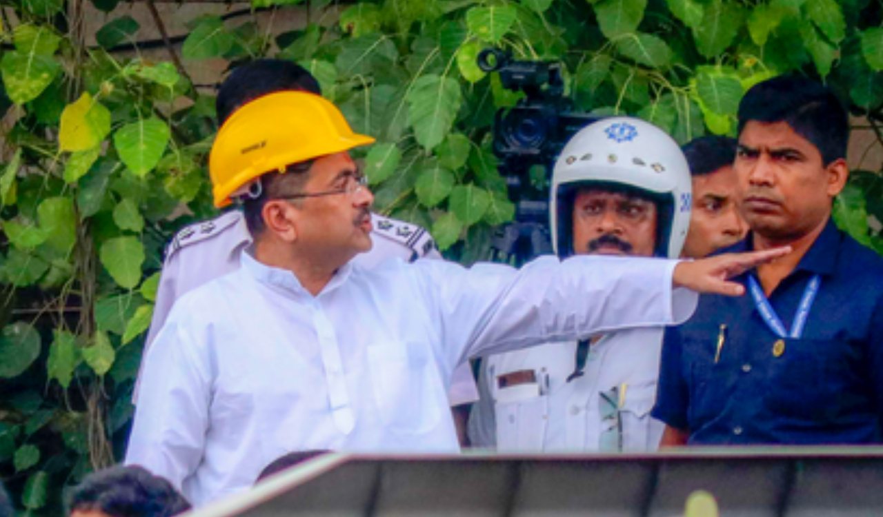 Taratala warehouse collapse: CM Adhikari targets previous KMC administration