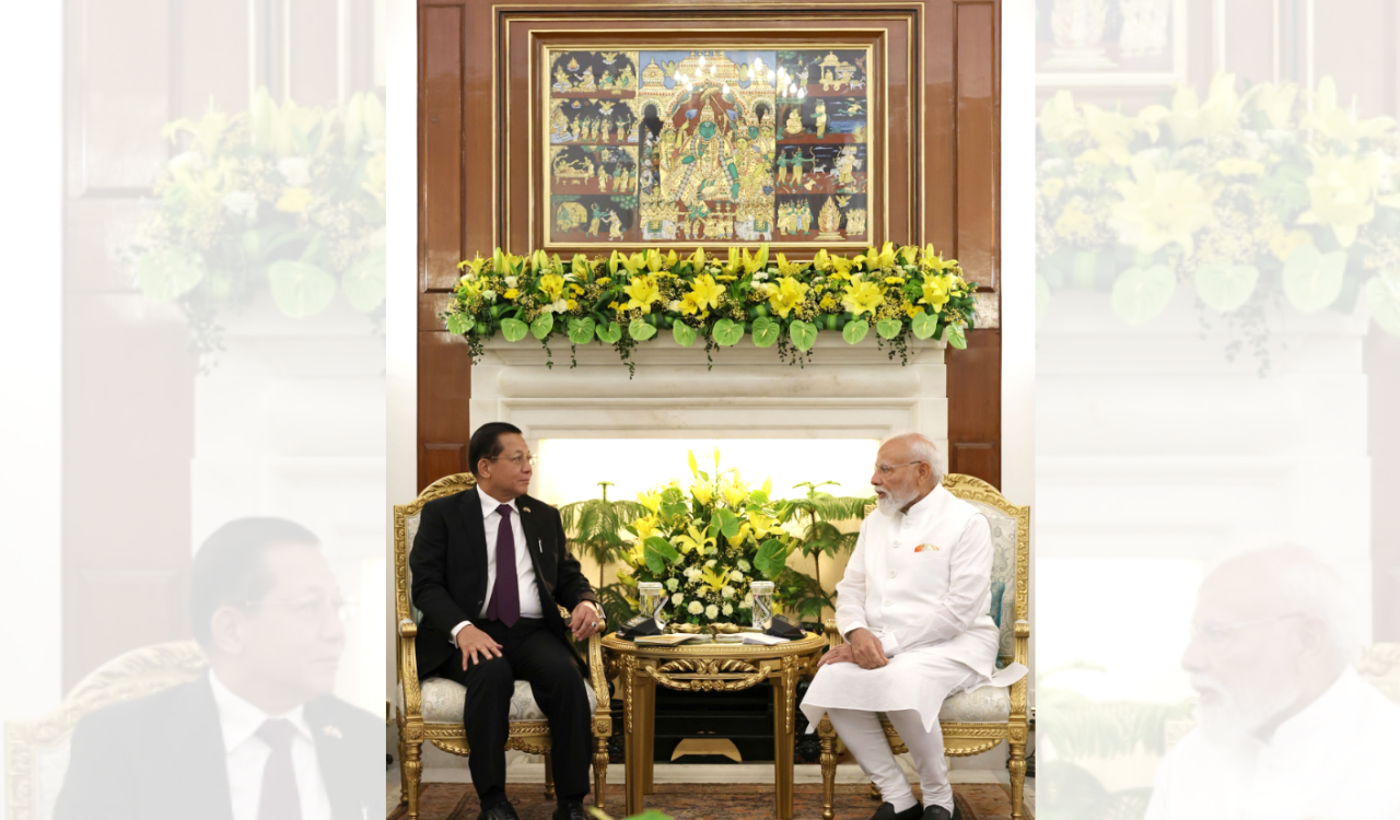 Modi, Myanmar President hold talks on trade, connectivity and border security