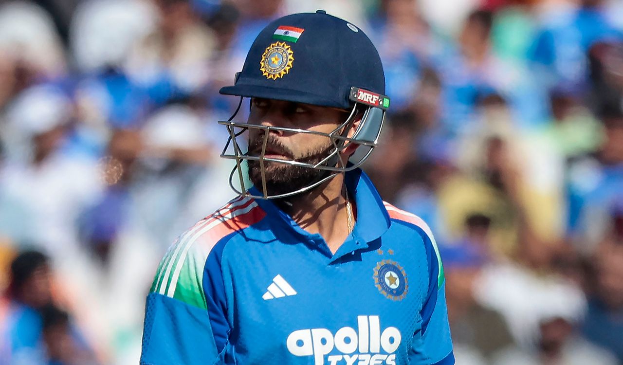 Virat Kohli ruled out of Afghanistan ODIs