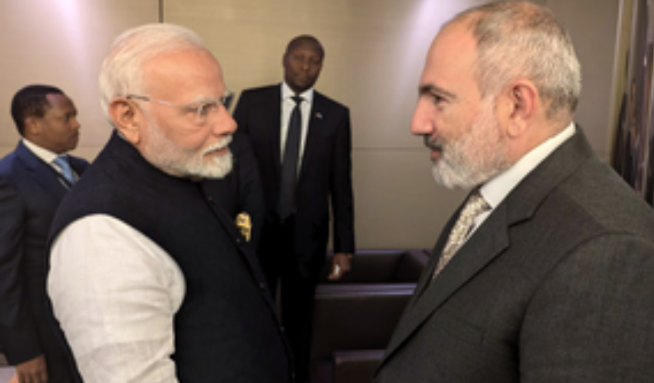 Modi congratulates Armenia PM Pashinyan after election victory, signals stronger bilateral ties
