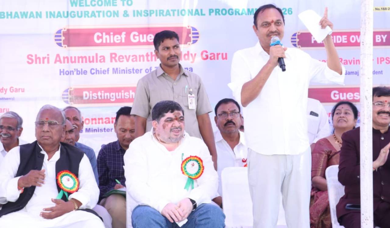 Mic goes silent for Uppal MLA; BRS alleges bid to muzzle Opposition at CM’s event