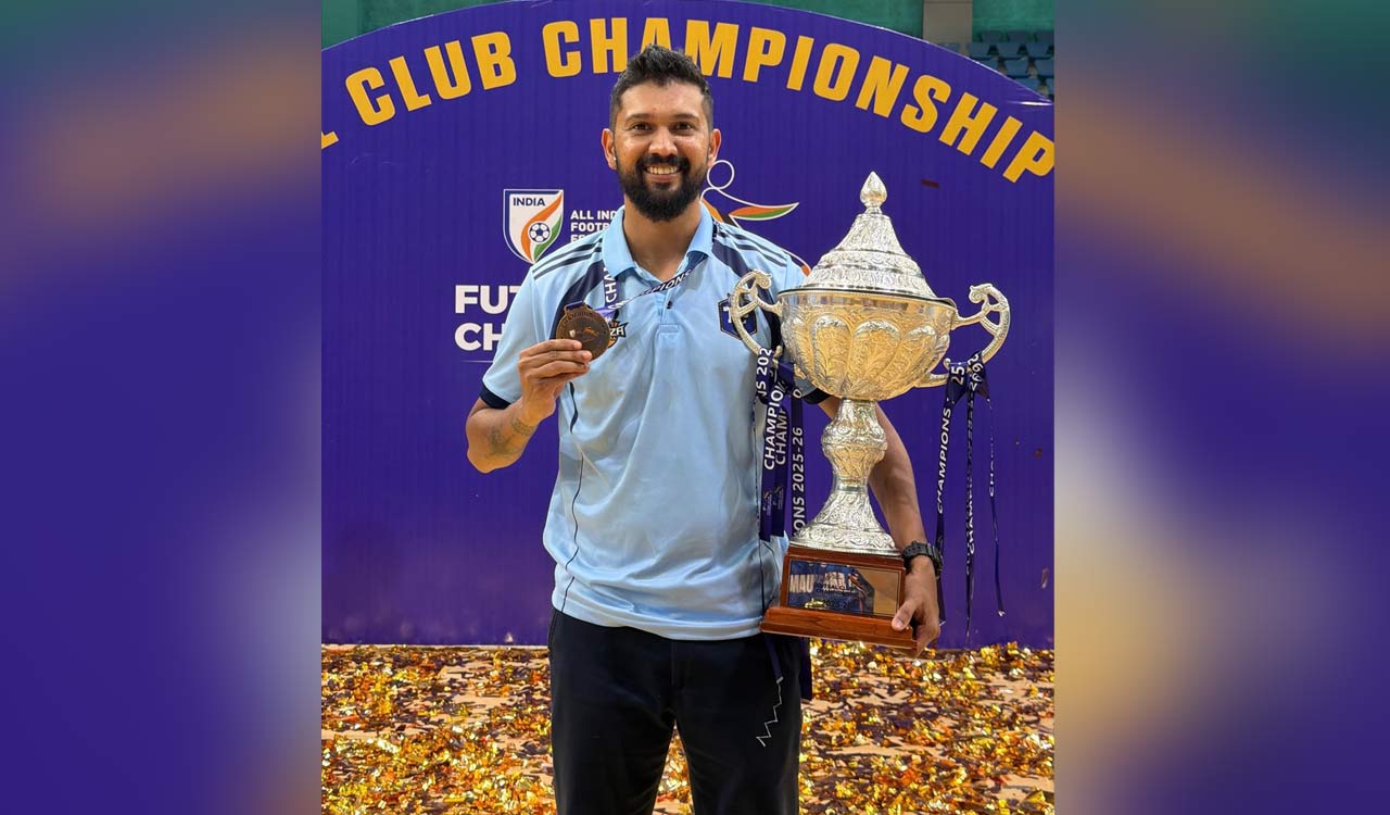 Joshua Vaz ends silver streak with AIFF Futsal Club Championship title