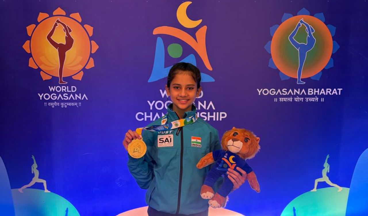 World Yogasana Championship: Pune’s golden girl Niral Wadekar wins two titles