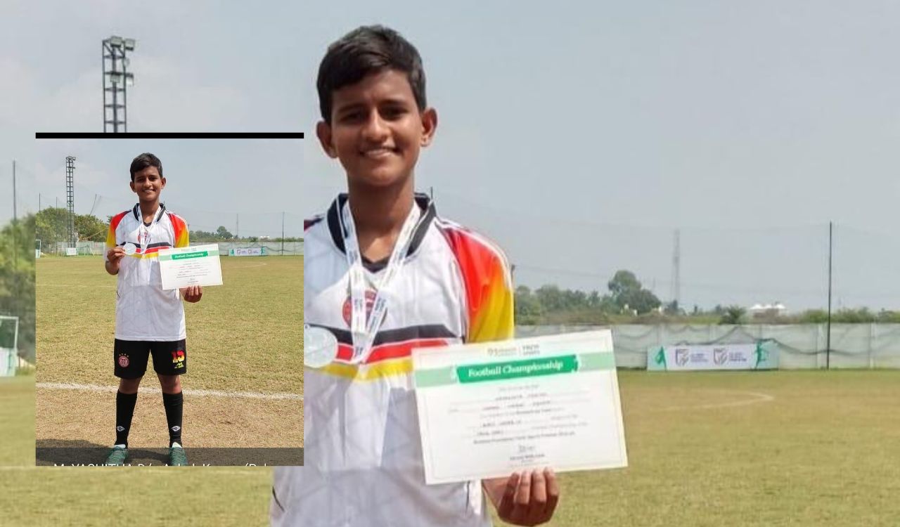 Bhadrachalam footballer Yashitha selected for AIFF-FIFA Talent Academy