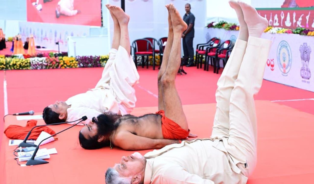 Yoga centres to be set up in all villages, announces CM Chandrababu Naidu