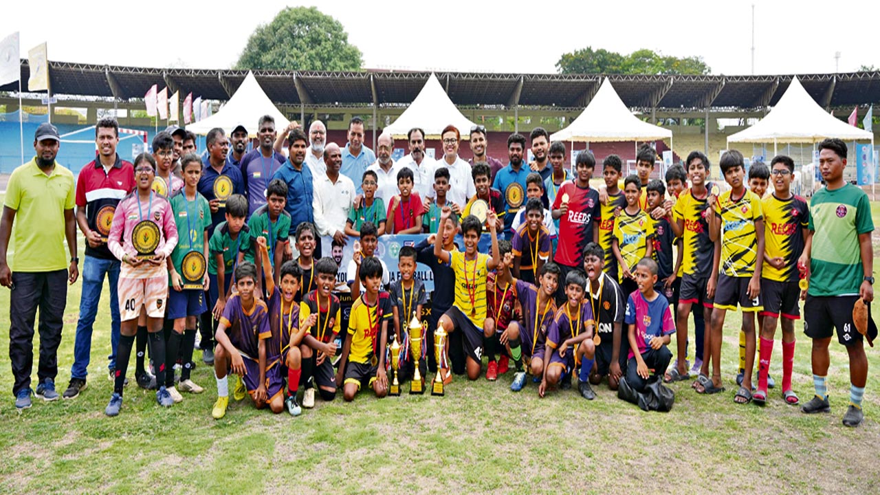 Reeds FC crowned inaugural Young Telangana Football League champions