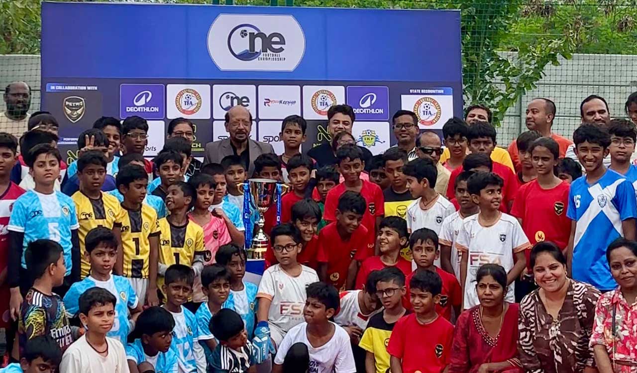 One Football Championship Hyderabad 2026 Junior Edition begins at Gandipet