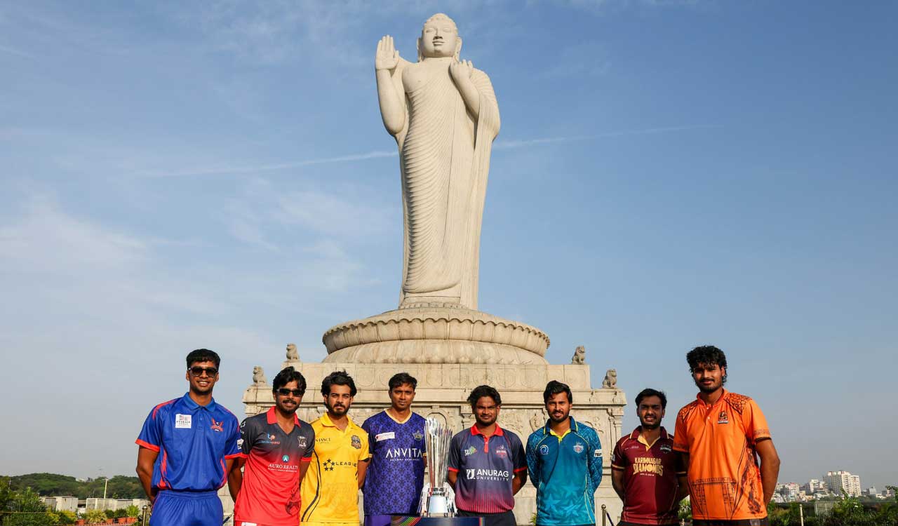TG20 trophy launch marks countdown to inaugural Telangana league