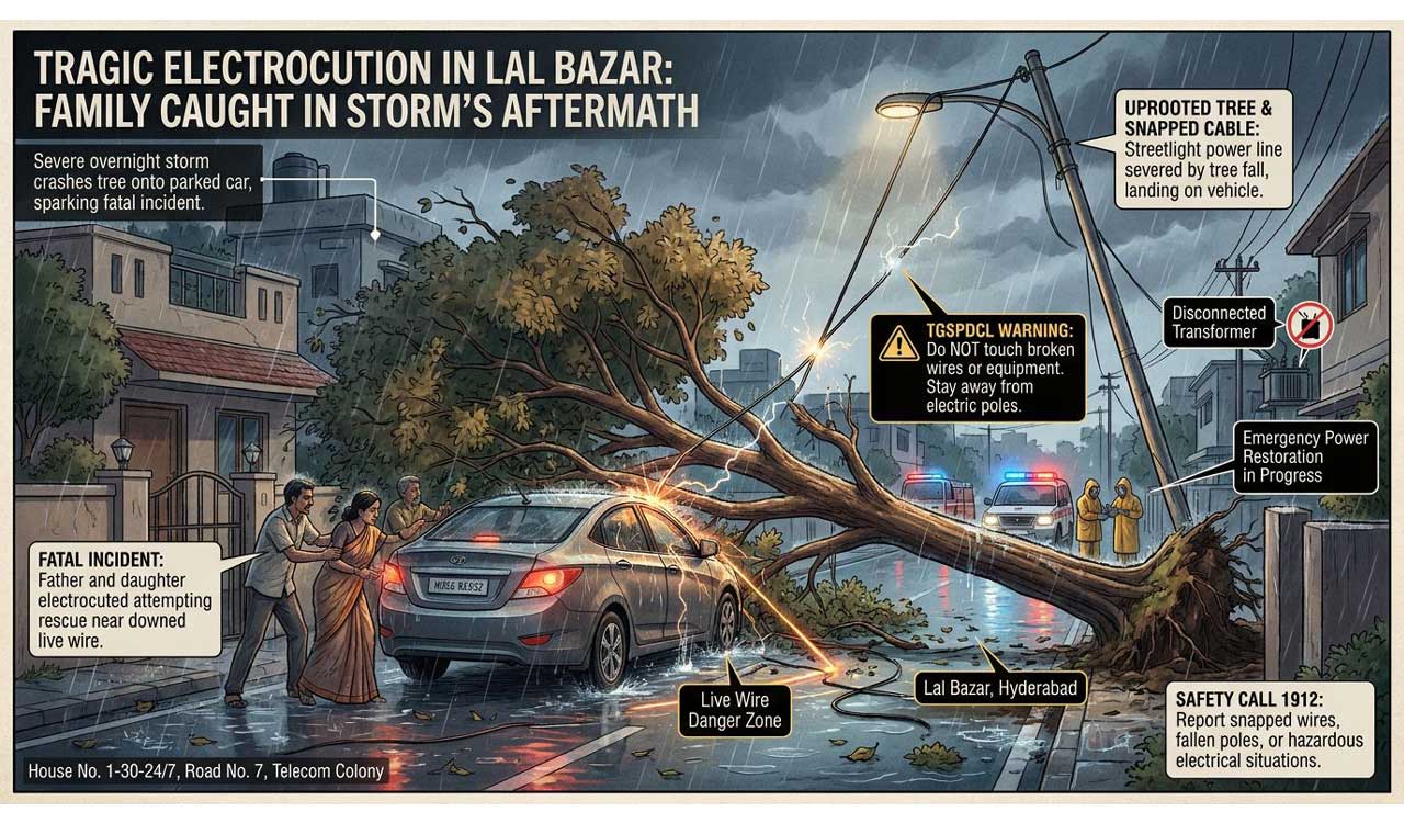 Four electrocuted in Hyderabad within a week, civic preparedness question
