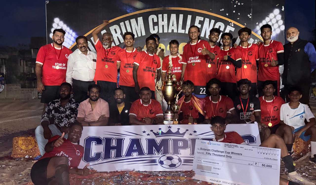 Gymkhana XI beats VV Nagar to win Bolarum Challenge Cup