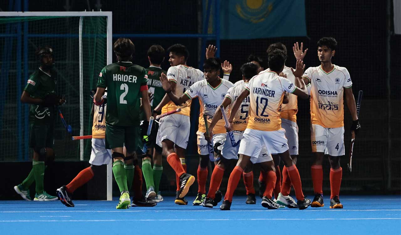 India beat Pakistan 5-3 to enter Asia Cup Under-18 hockey final