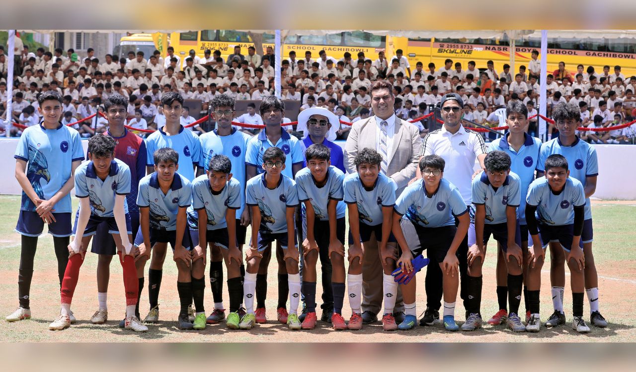Abdul Kamal nets a brace in the final after scoring the winner in the semis at Gachibowli Stadium