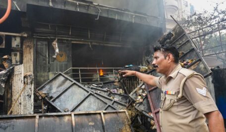 Lucknow fire tragedy: Four officials suspended, four arrested